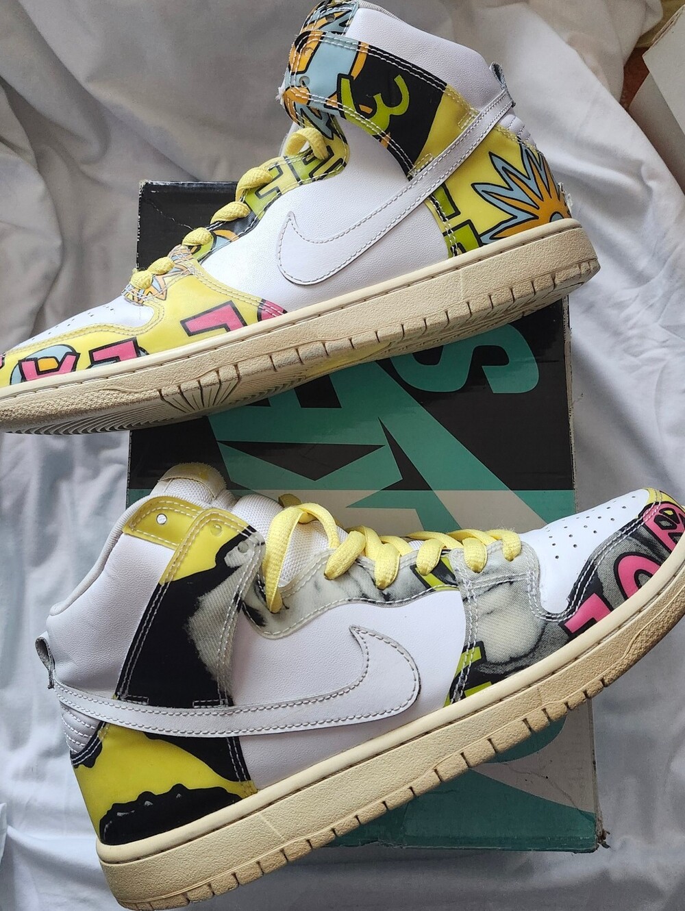 MENS 9.5 Nike SB Dunk High Premium "De La Soul"